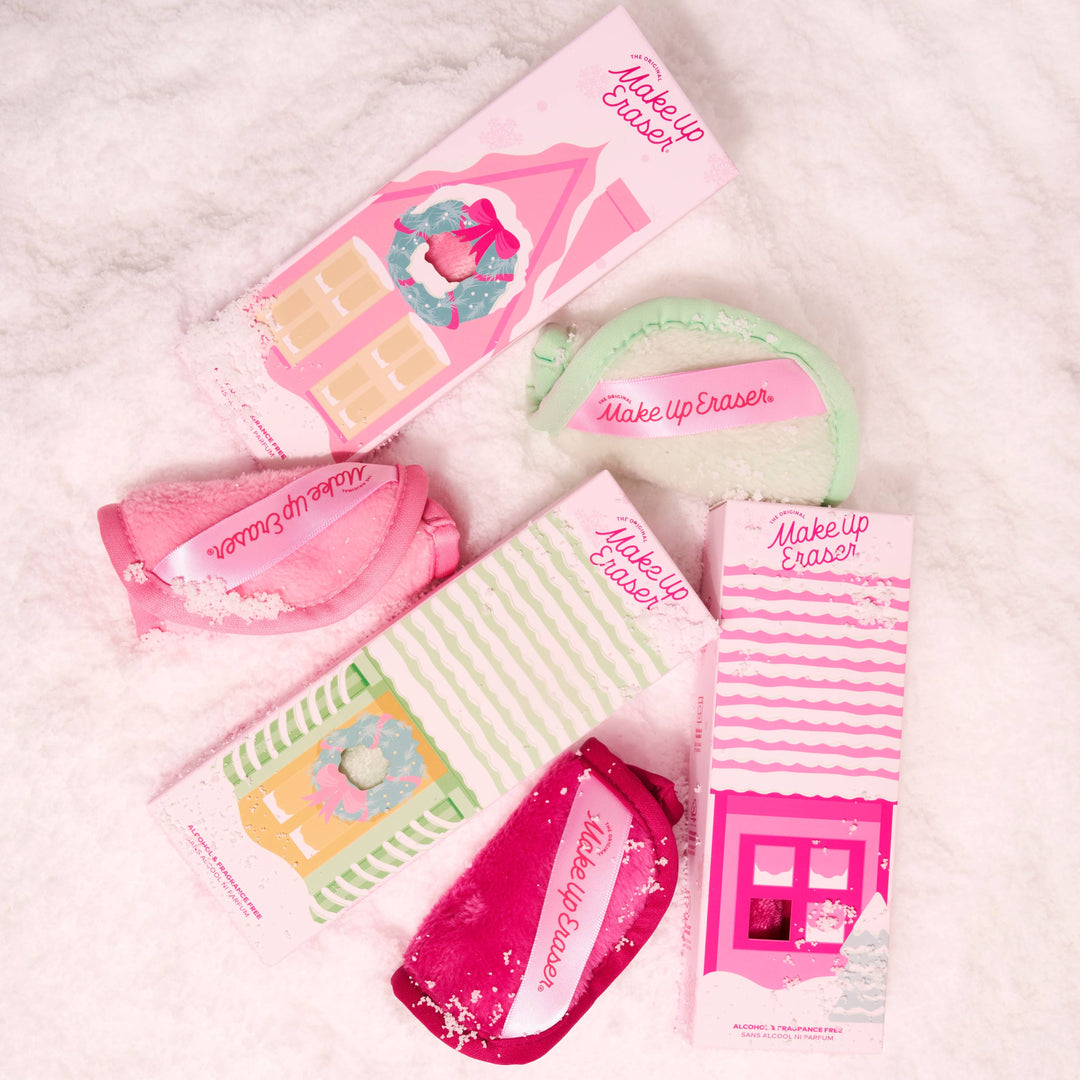 Winter Village 3pc MakeUp Eraser Gift Set