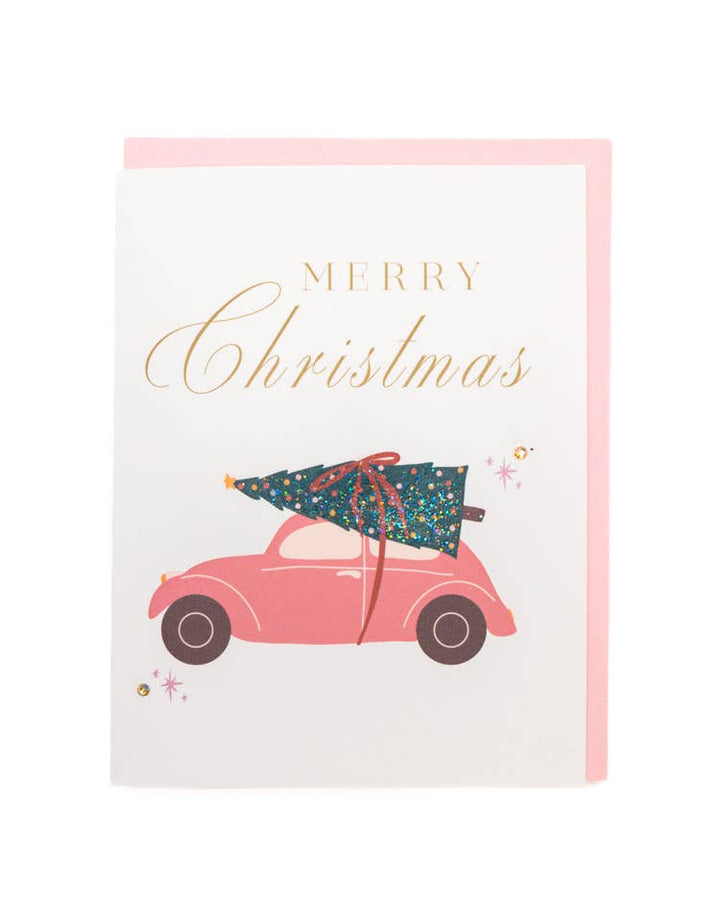'Whimsical Christmas' Festive Christmas Greeting Card
