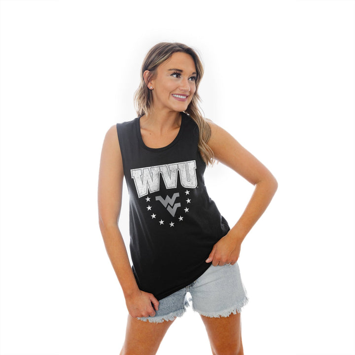 WV STARS RACERBACK TANK