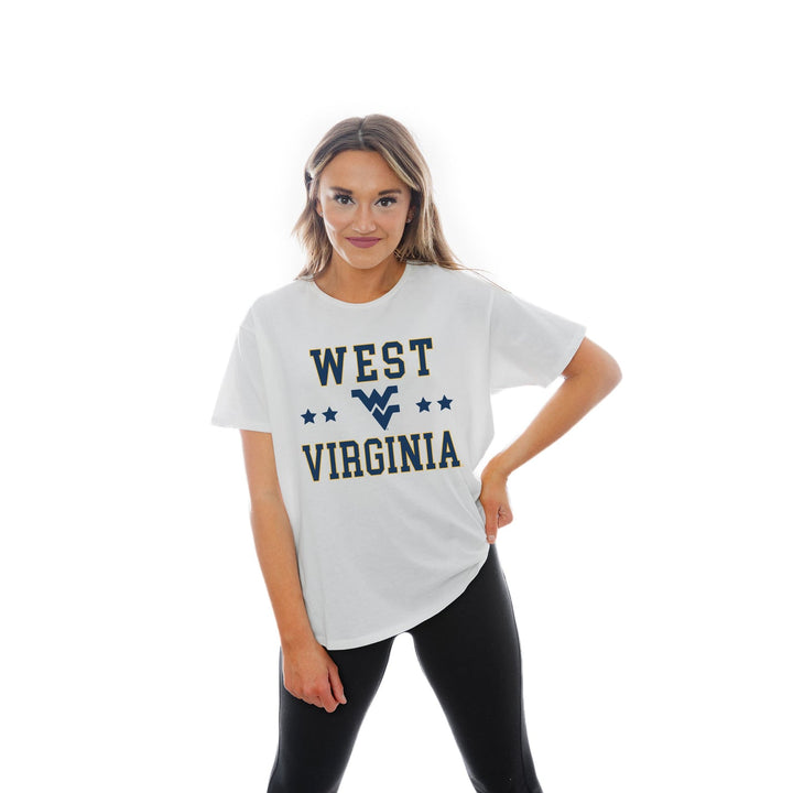 WV "STARS" SS FLOWY TEE