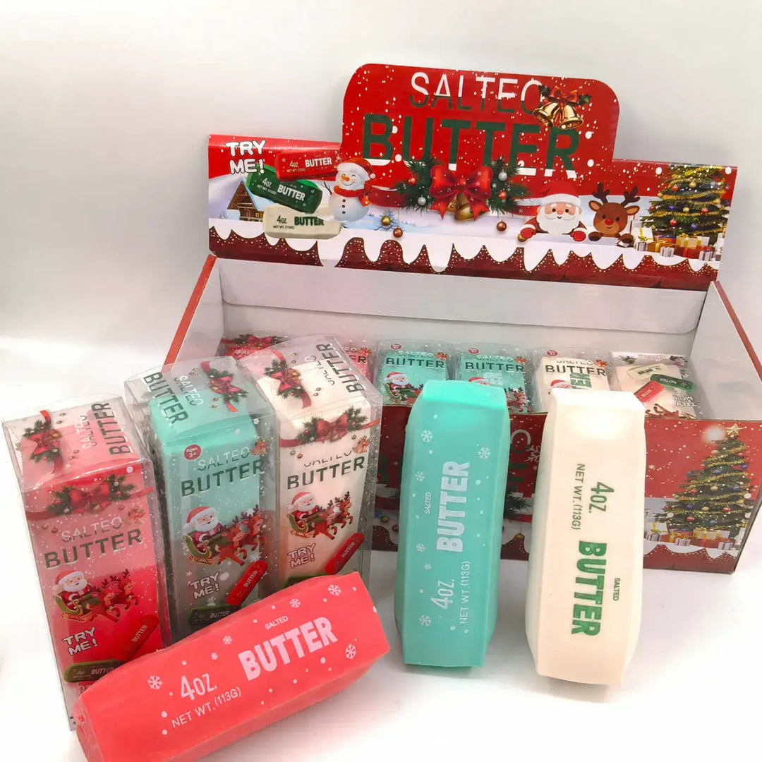 CHRISTMAS CRUNCHY BUTTER SQUISHY