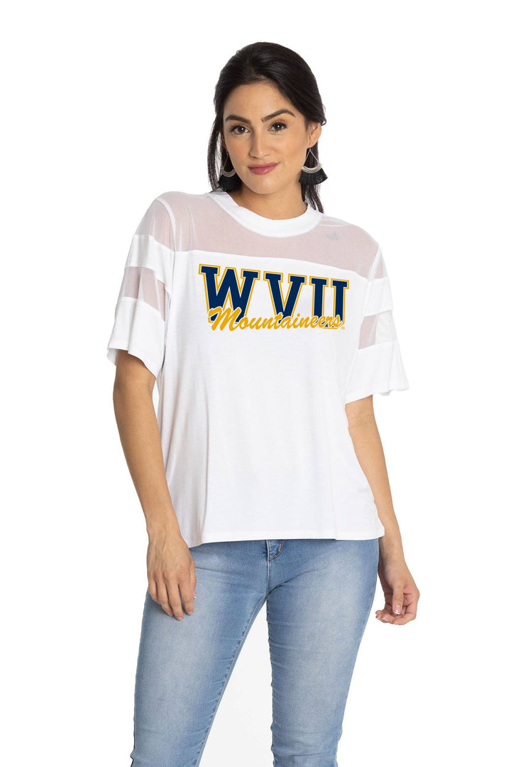 WVU JERSEY TEE