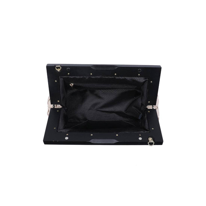 JAMIE WOODEN FRAME CLUTCH