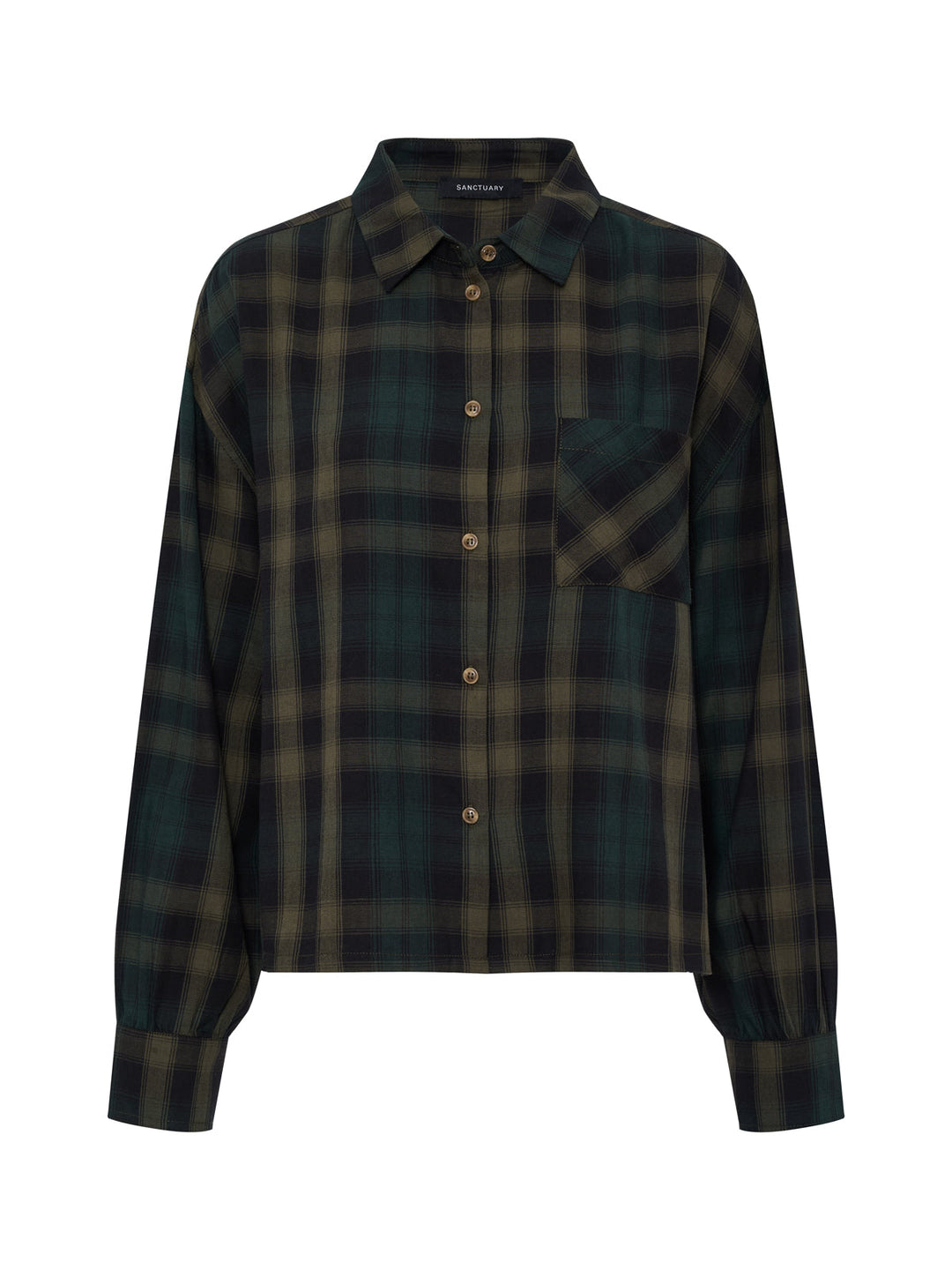 AUTUMN EDIT FLANNEL TOP