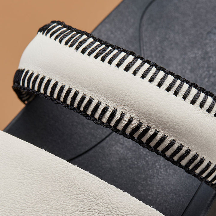 PAE LEATHER SLIDE