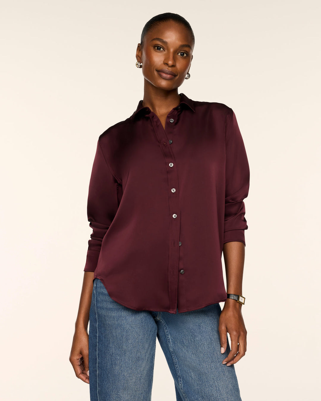 SILKY SMOOTH BUTTON DOWN