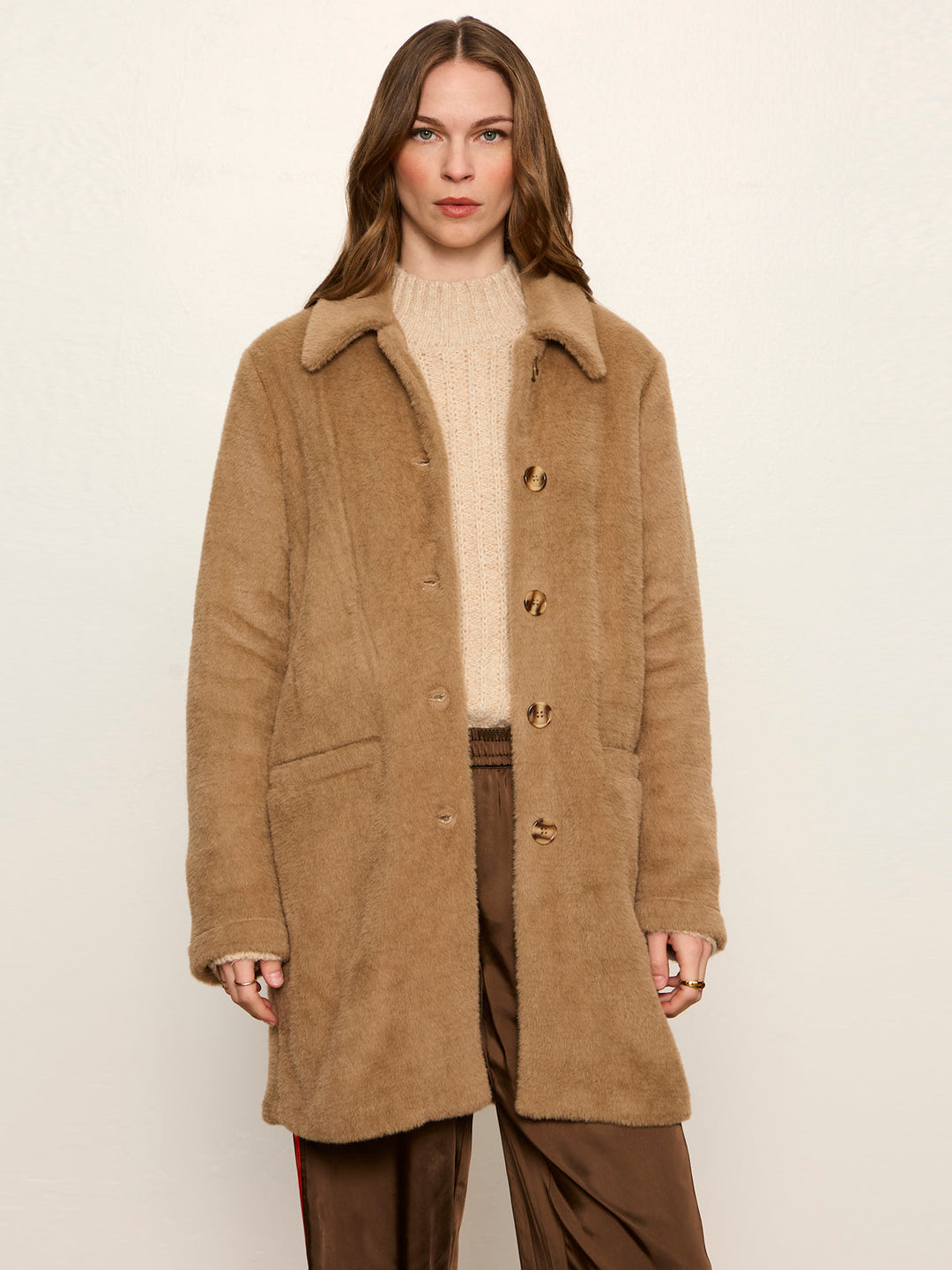 UPSIDE FAUX FUR JACKET