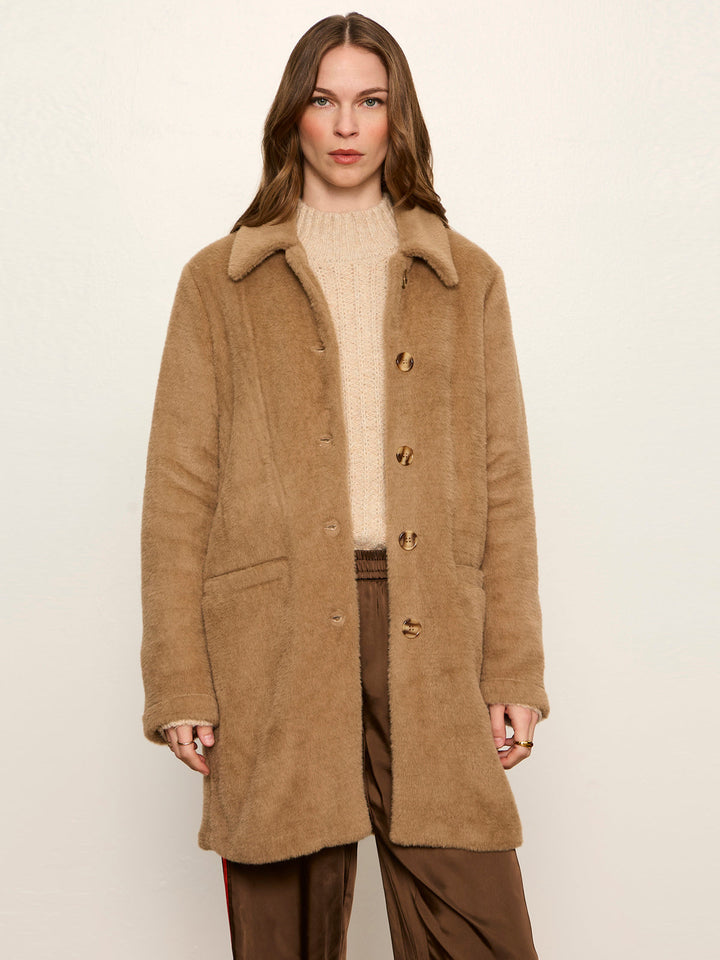 UPSIDE FAUX FUR JACKET