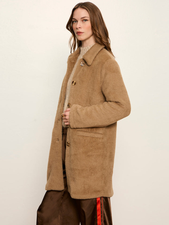 UPSIDE FAUX FUR JACKET