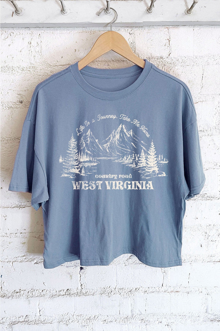 WEST VIRGINIA "LIFE IS A JOURNEY" TEE