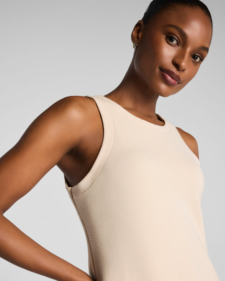 FRENCH RIB MAXI DRESS