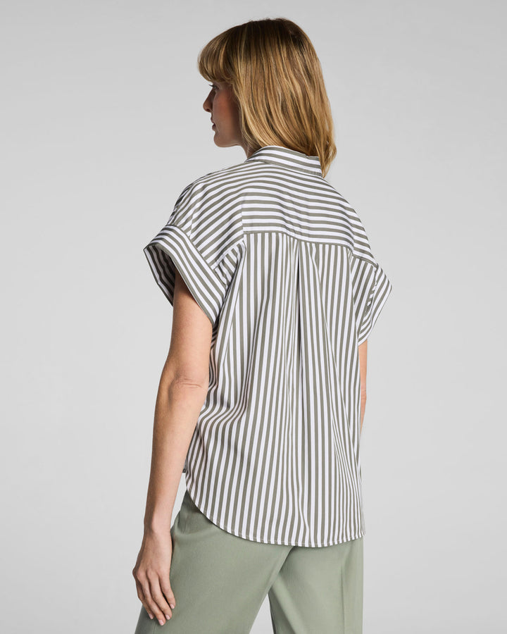 POPLIN BUTTON DOWN SHIRT