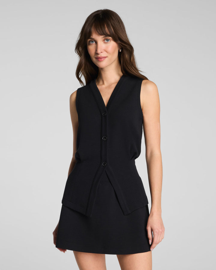 FRENCH RIB BUTTON DOWN VEST