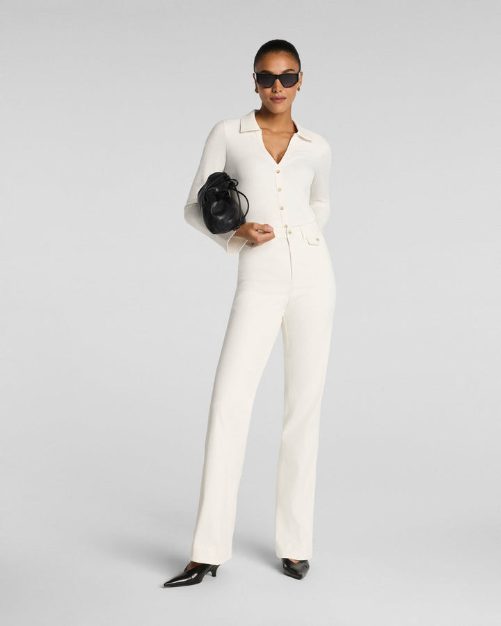 STRETCH TWILL EASY FLARE