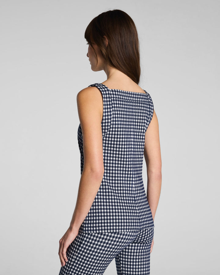 PONTE SQUARE NECK TANK