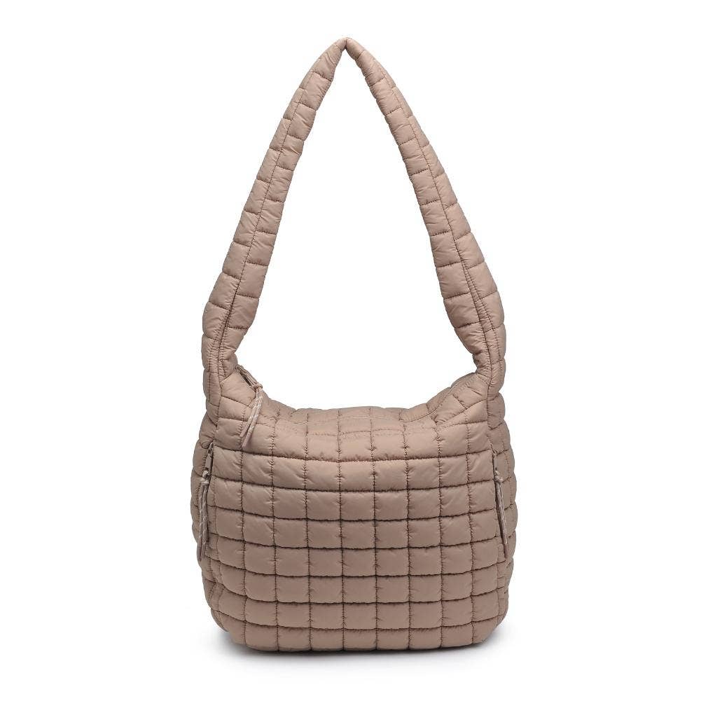 Leda Quilted Nylon Puffer Hobo