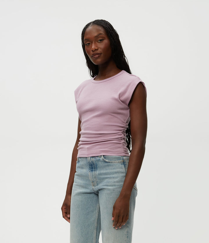 JONI POWER SHOULDER TEE