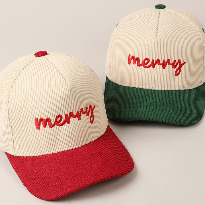 MERRY CORDUROY HAT