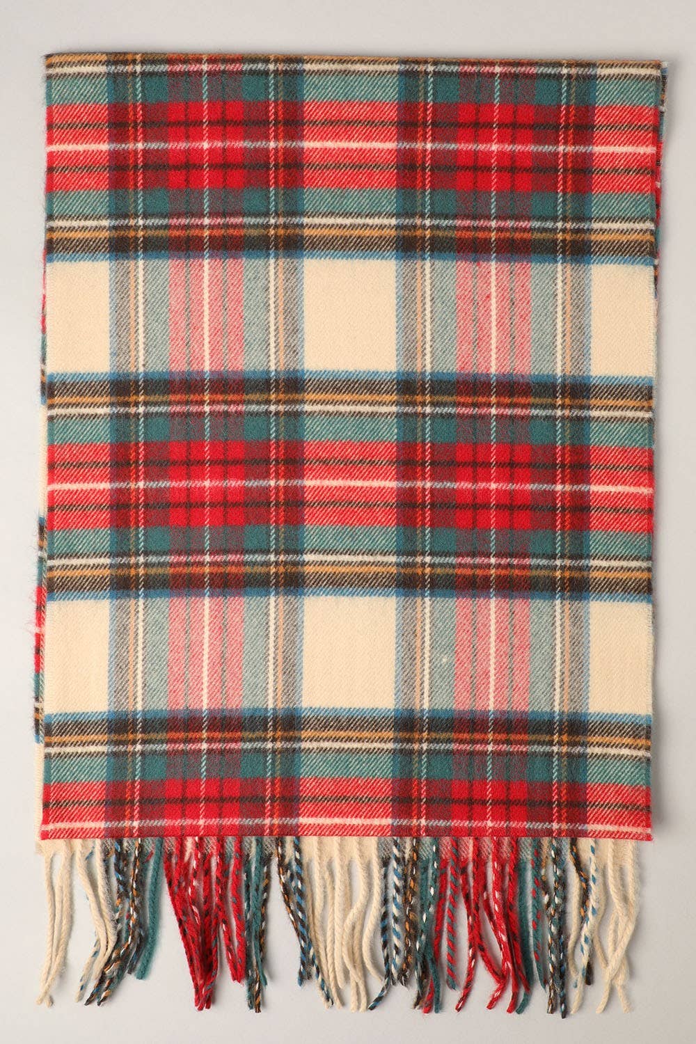 TARTAN PLAID SCARF