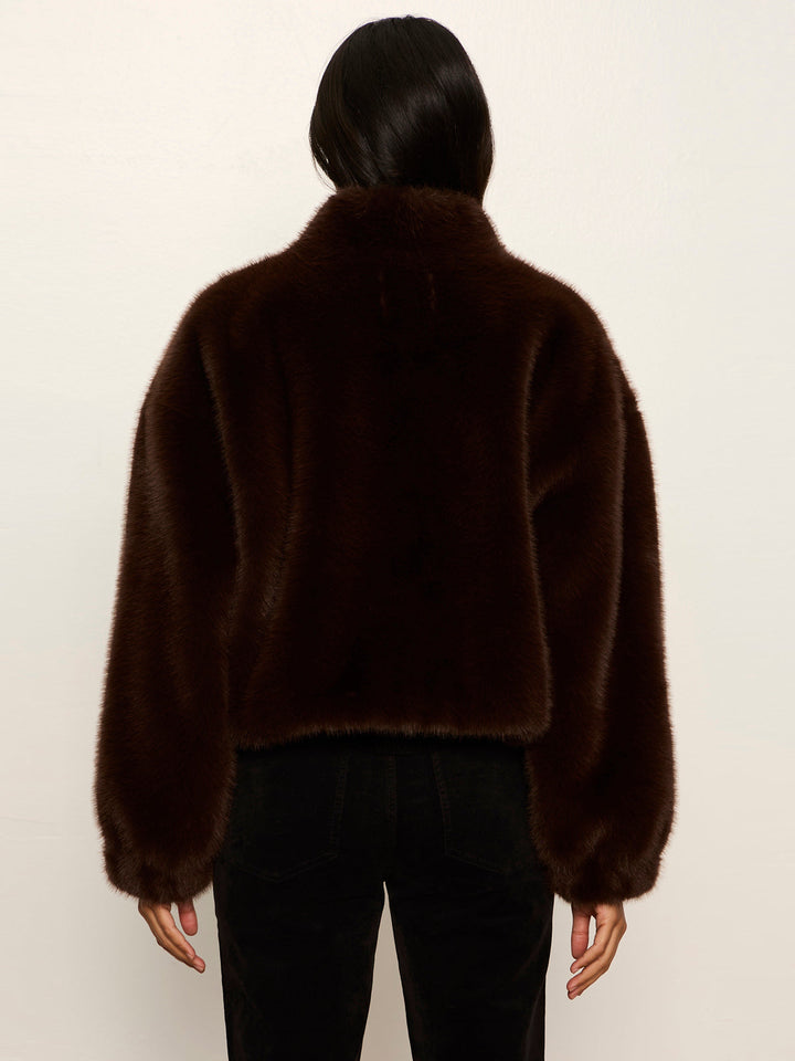 EVEREST FAUX FUR BOMBER