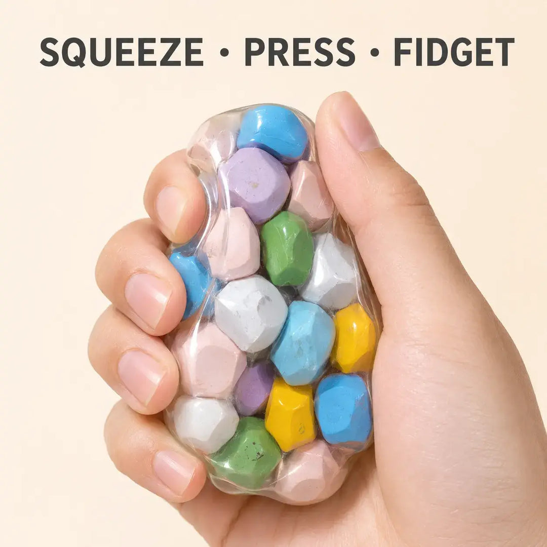 WOODEN BLOCK SQUISHY BALL