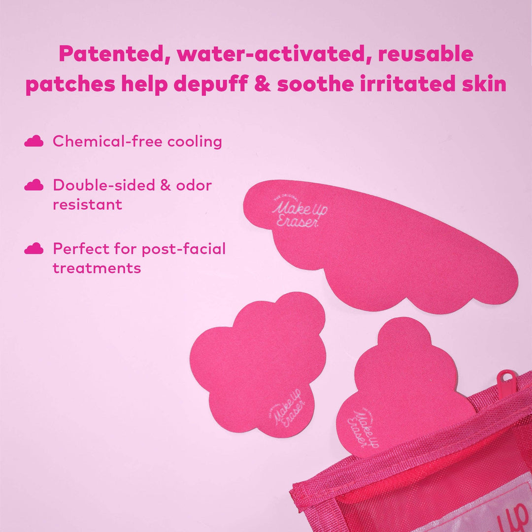 Facial Cooling Clouds Reusable Patches | Instant Cooling