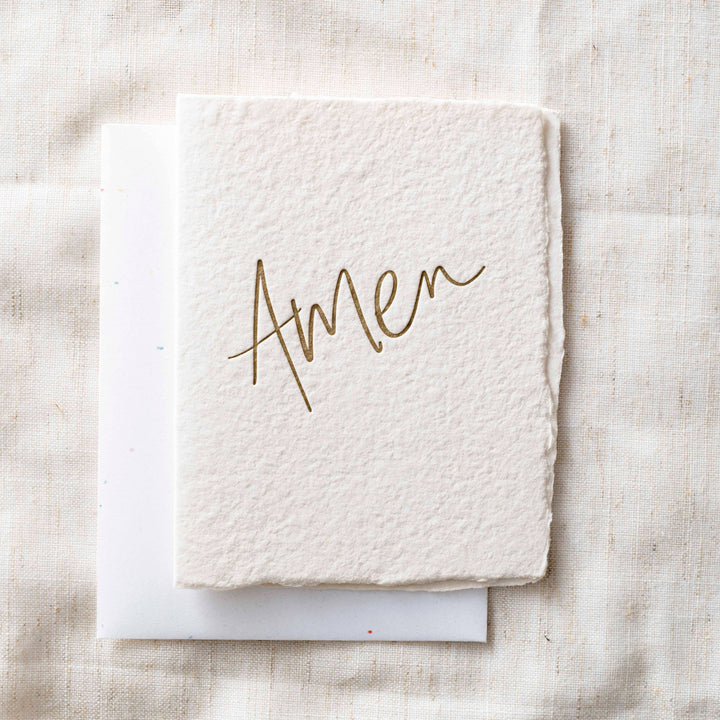 Amen | Encouraging Prayer Christian Card