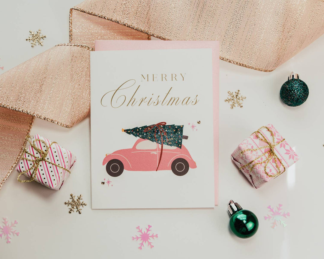 'Whimsical Christmas' Festive Christmas Greeting Card