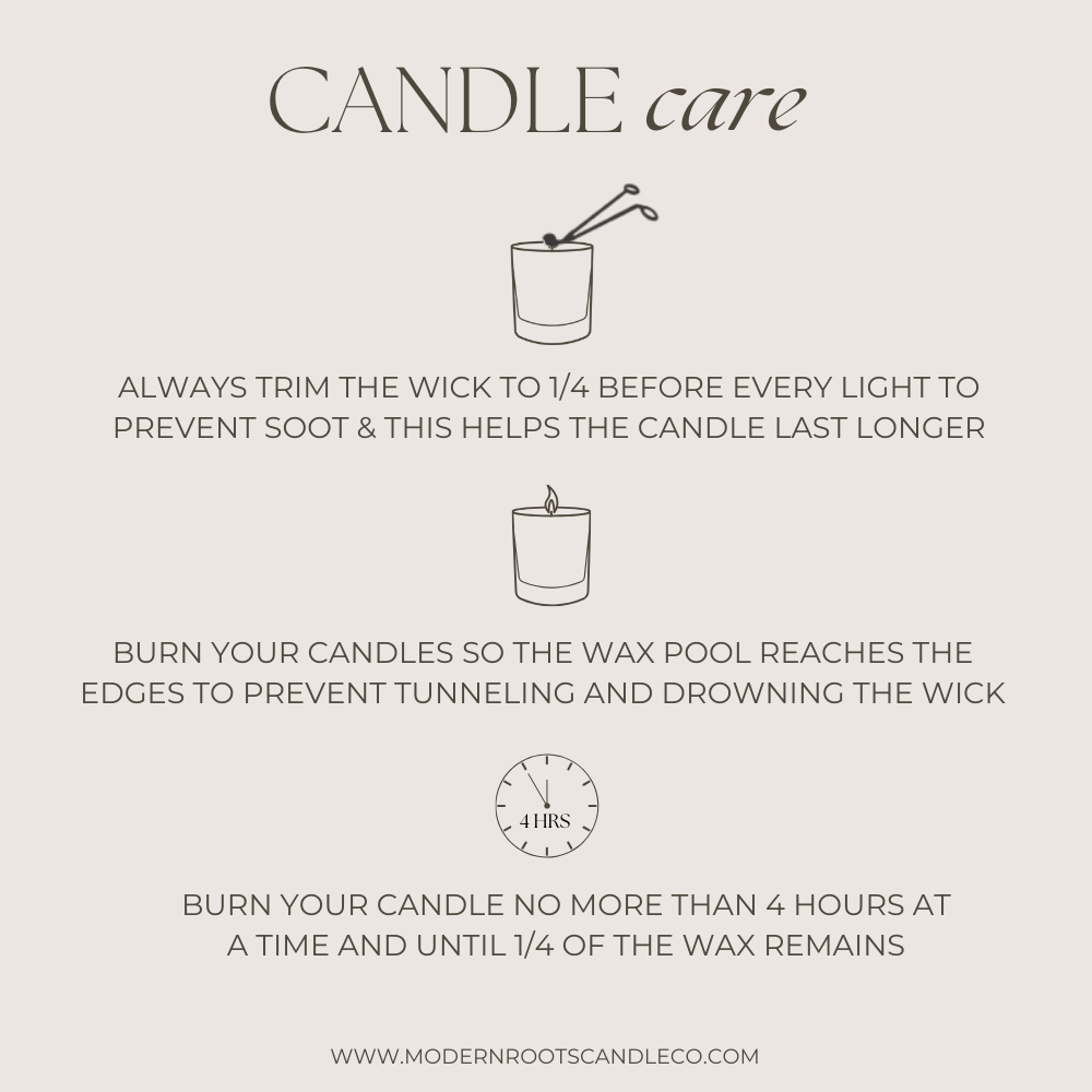 Be Still | Lavender & Sage | 15 oz. Clear Jar Soy Candle