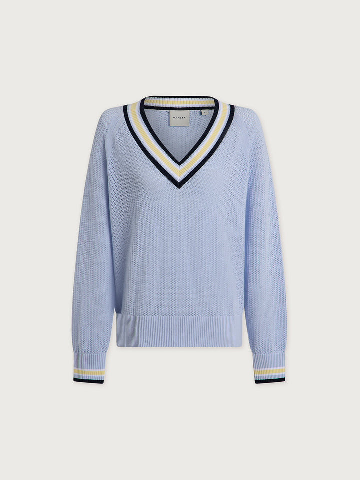 MAURICE V-NECK KNIT SWEATER
