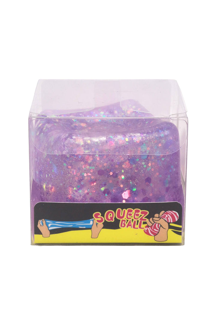 GLITTER CUBE SQUISHY