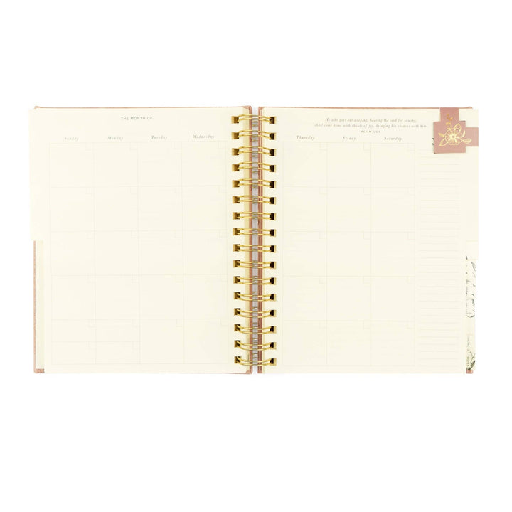 12-Month Undated Planner: Sonora Design, Spiral