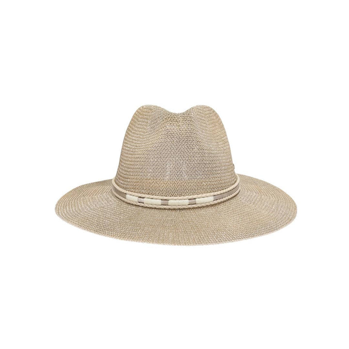 Metallic Panama Sun Hat