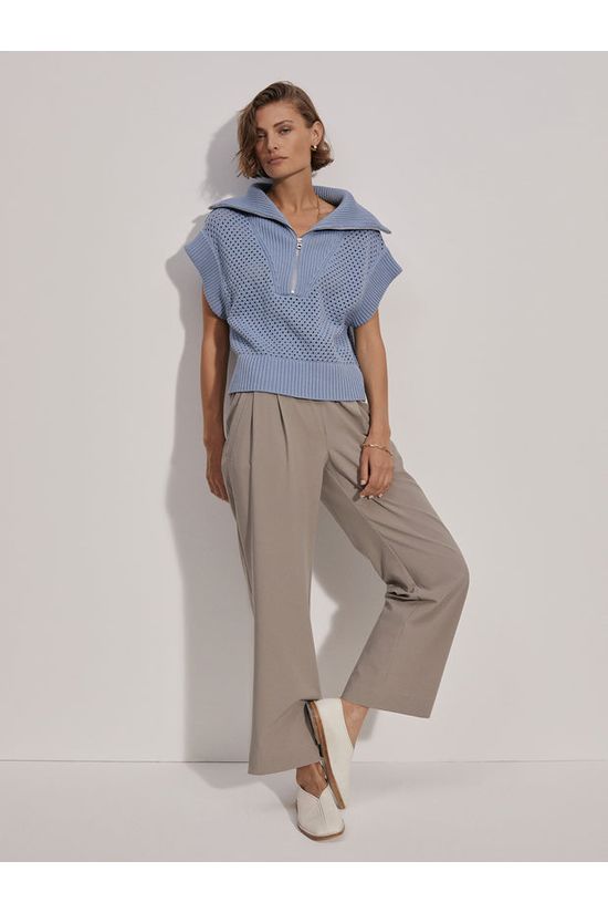 MILA HALF-ZIP KNIT