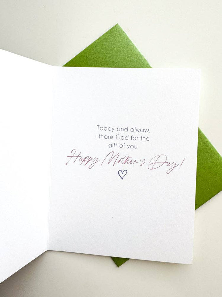 Handpicked by God Mother's Day Greeting Card