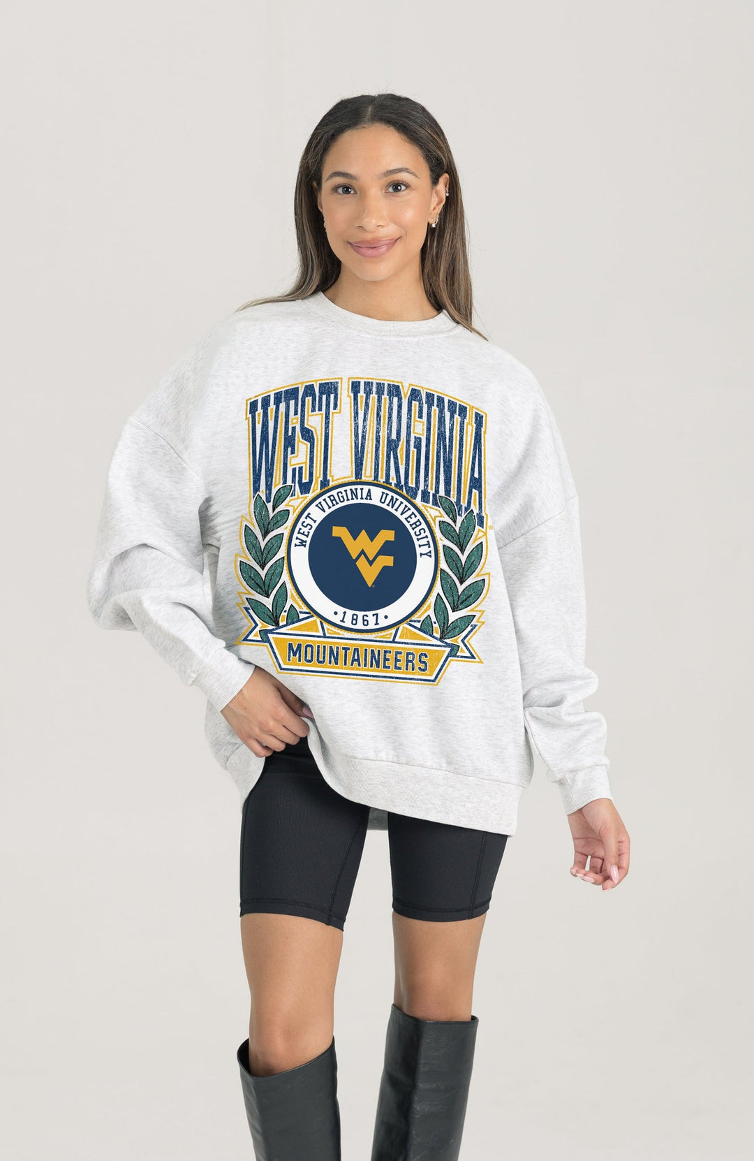 WV HERITAGE FLEECE CREWNECK