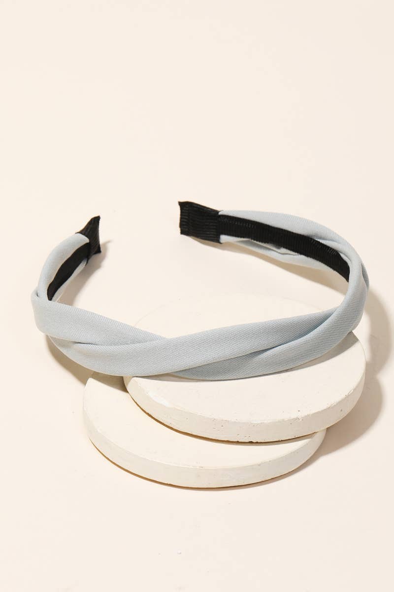 Thin Rib Twist Headband