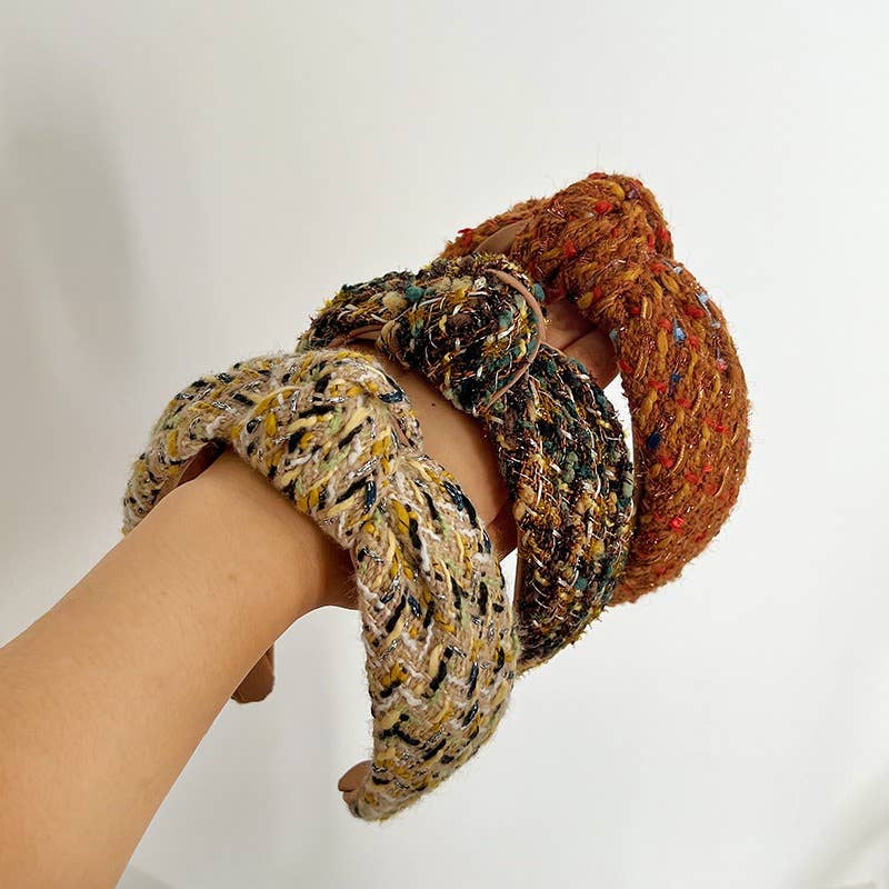 Tweed Knot Headband