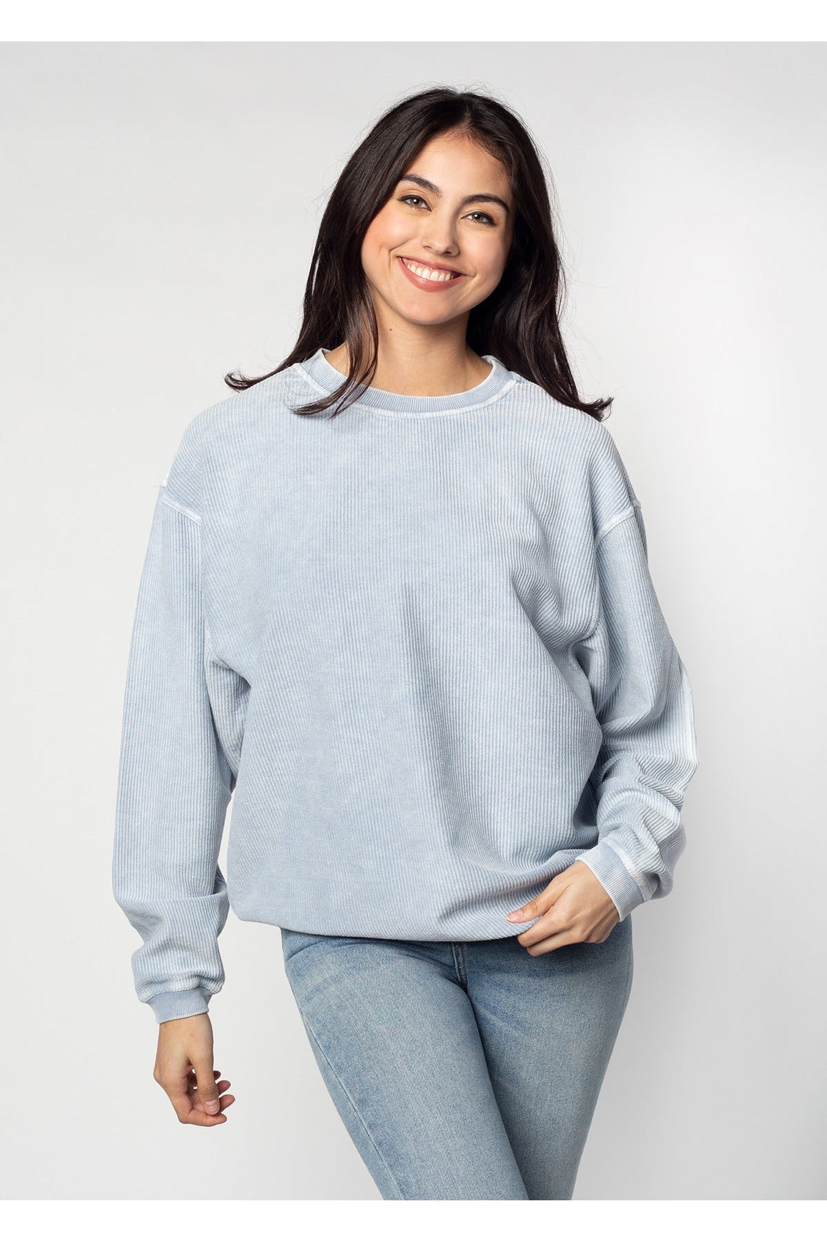 CORDED SWEATSHIRT Park Madison Boutique