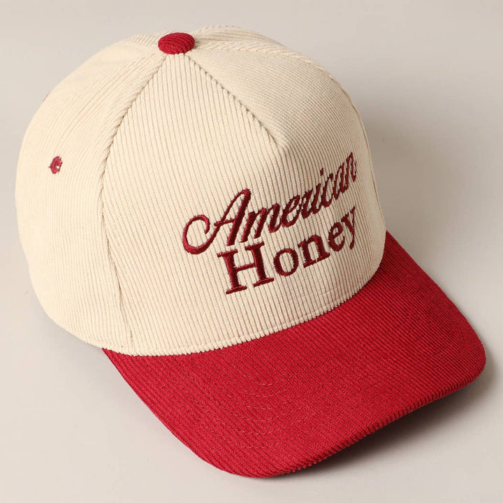 AMERICAN HONEY CORDED HAT