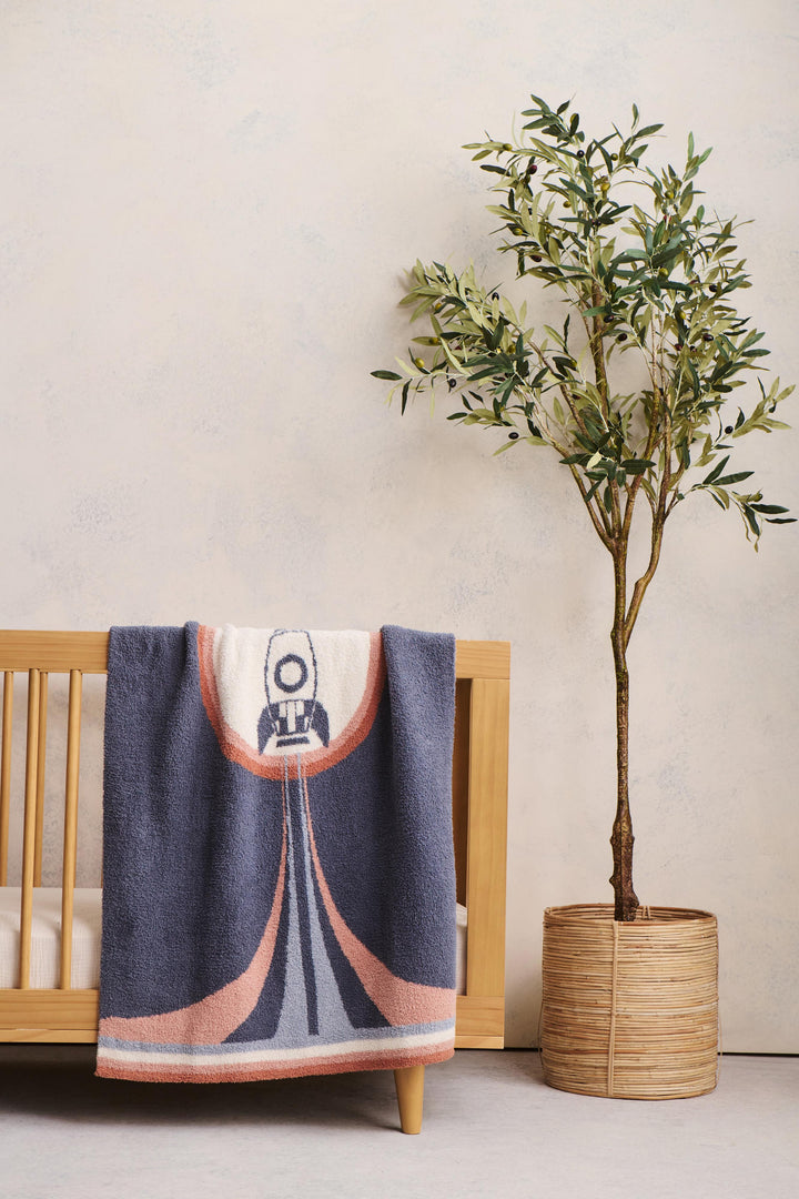 SPACESHIP STROLLER BLANKET