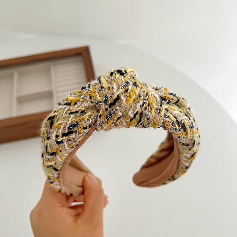 Tweed Knot Headband