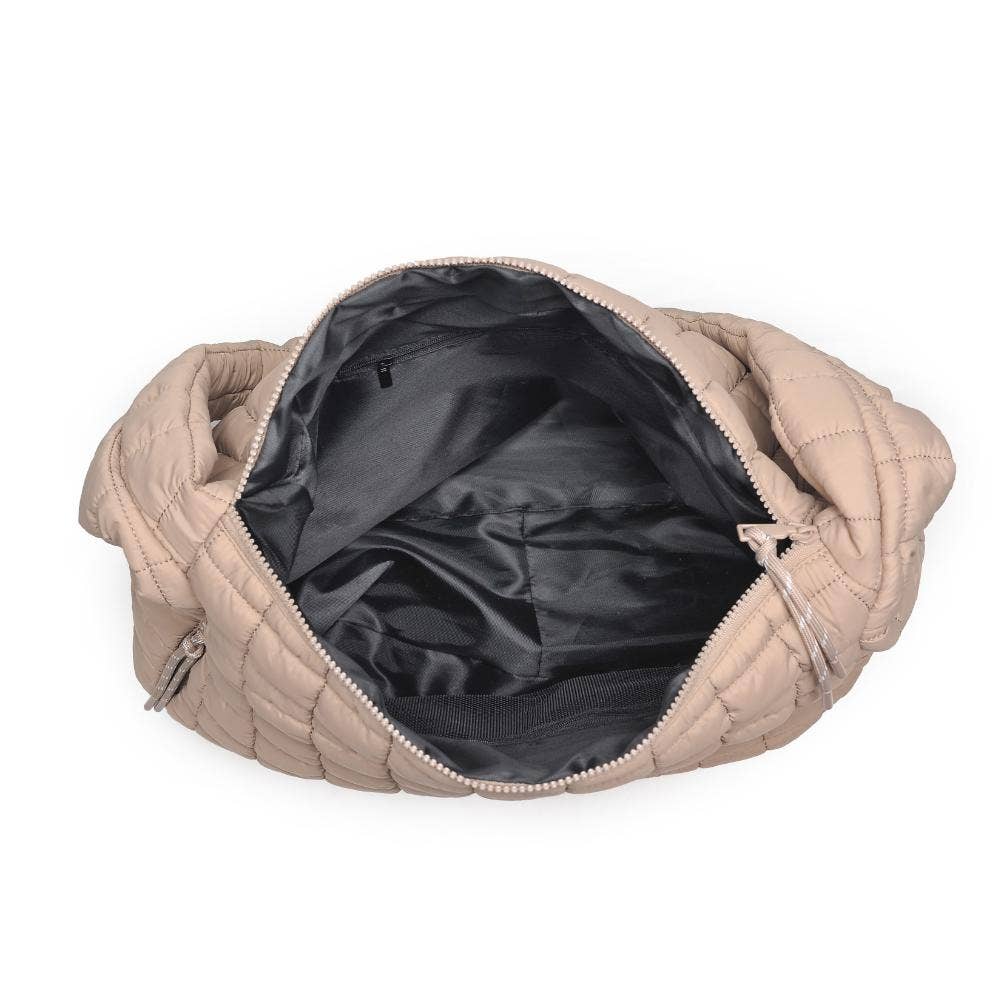 Leda Quilted Nylon Puffer Hobo