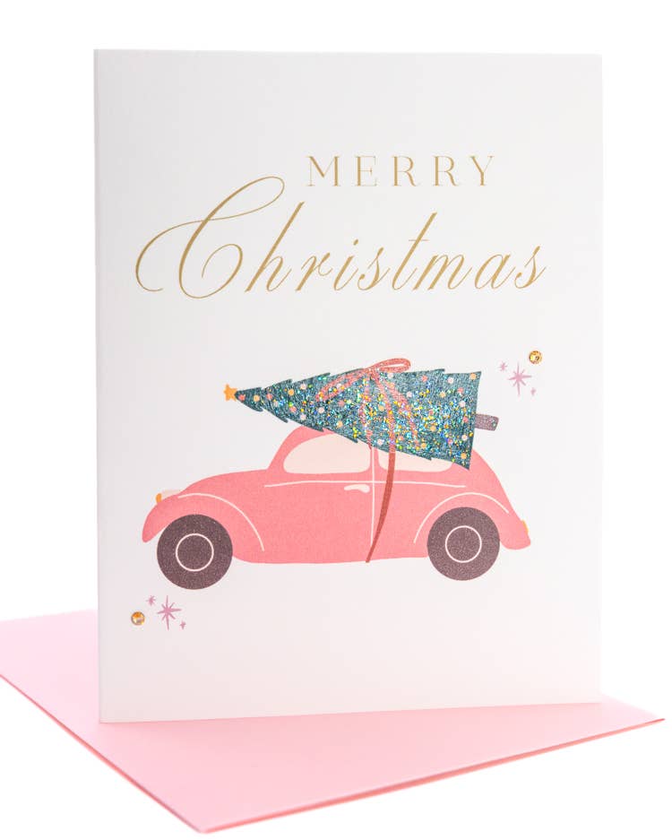 'Whimsical Christmas' Festive Christmas Greeting Card