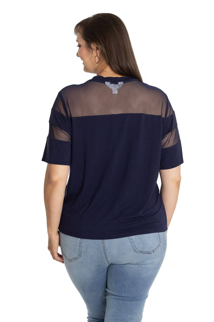WVU JERSEY TEE