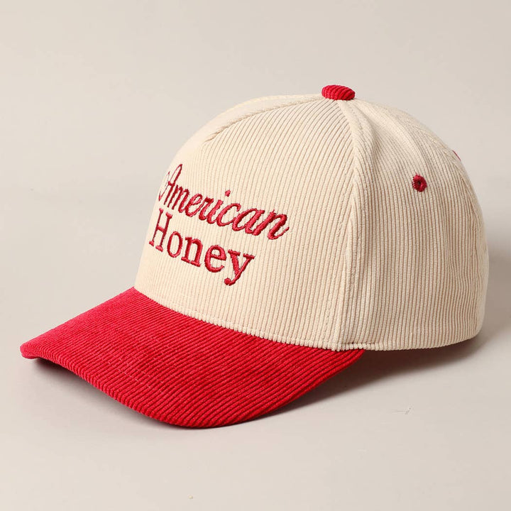 AMERICAN HONEY CORDED HAT