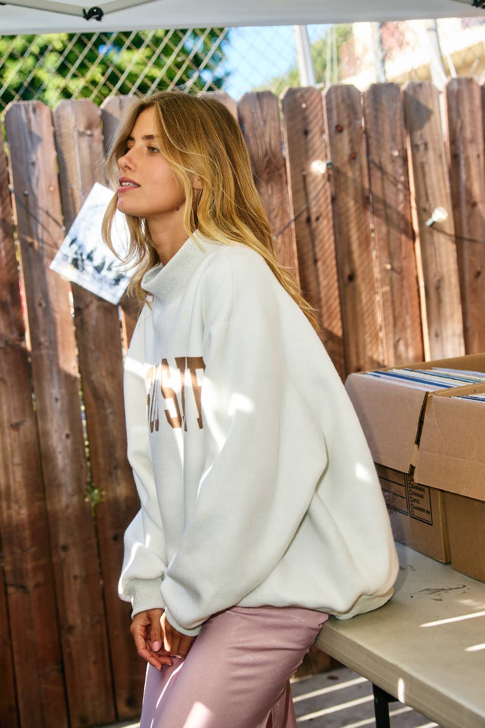 JESUS SAVES REVERSIBLE SWEATSHIRT