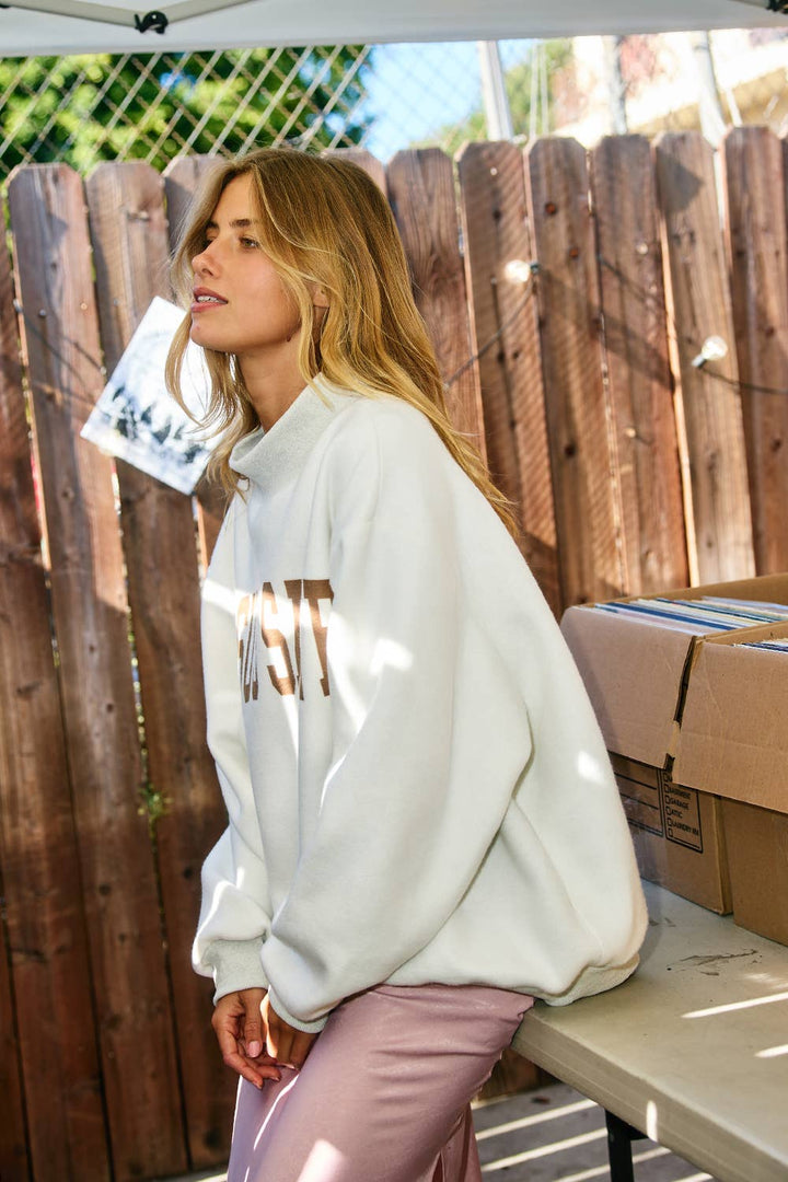 JESUS SAVES REVERSIBLE SWEATSHIRT