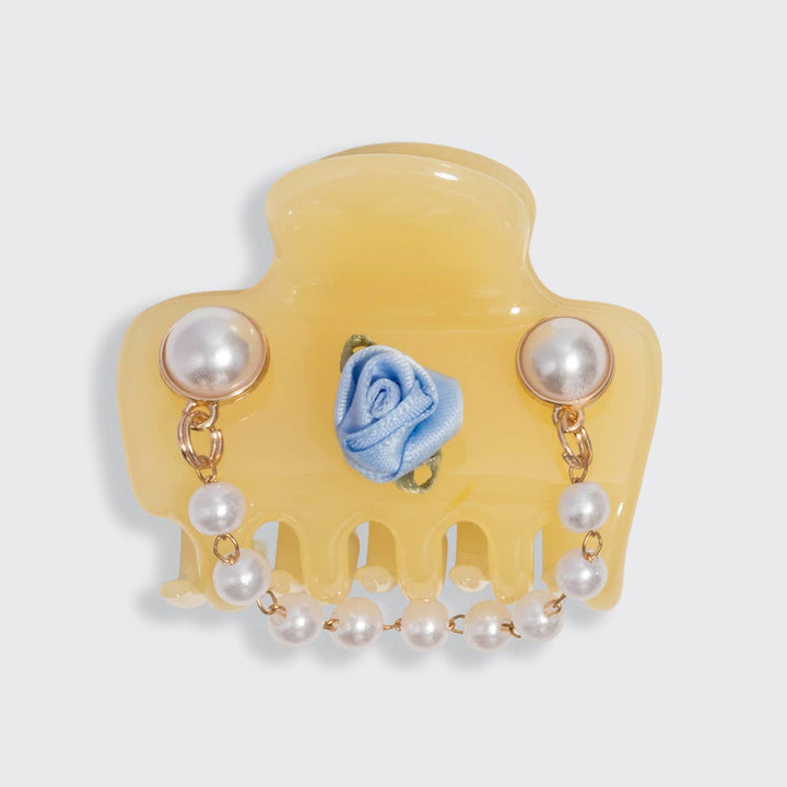 KitschPop™ Cloud Clip 7pc Set Coastal Cottage - Butter Yellow