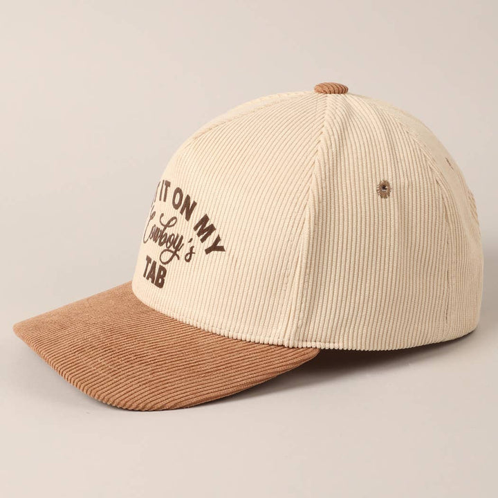 Cowboy's Tab Cord Hat